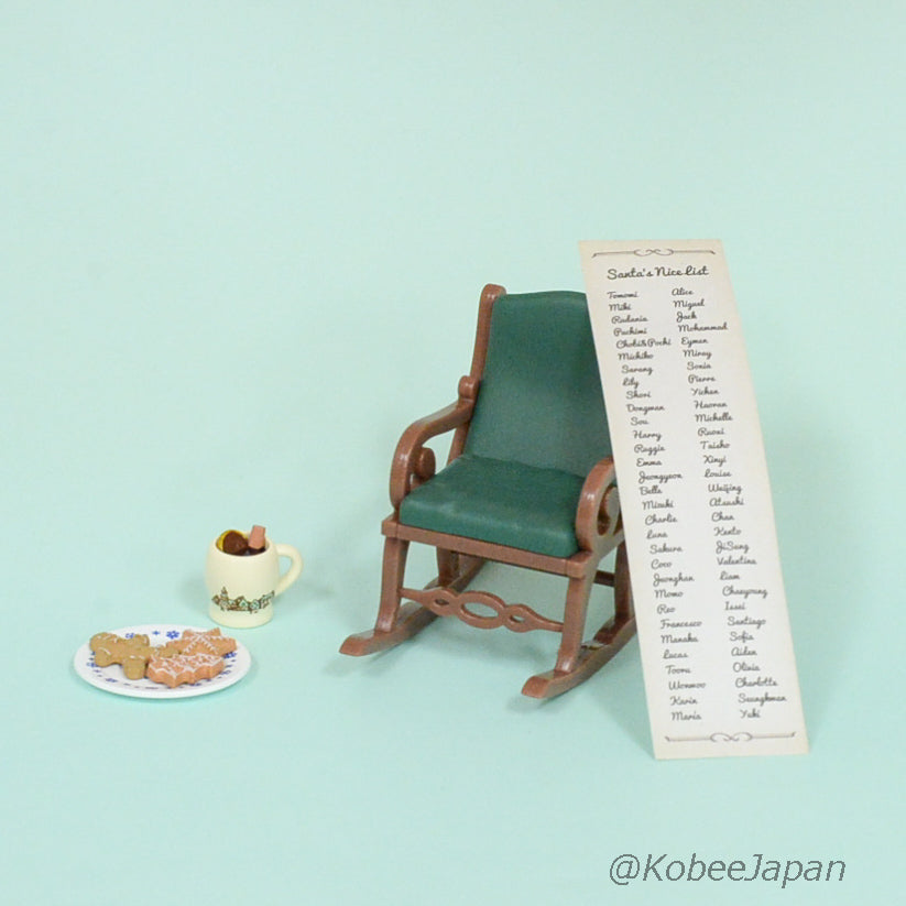 Christmas Santa Claus’s House 8pcs Full Set For Dollhouse Miniature 2022 Re-ment