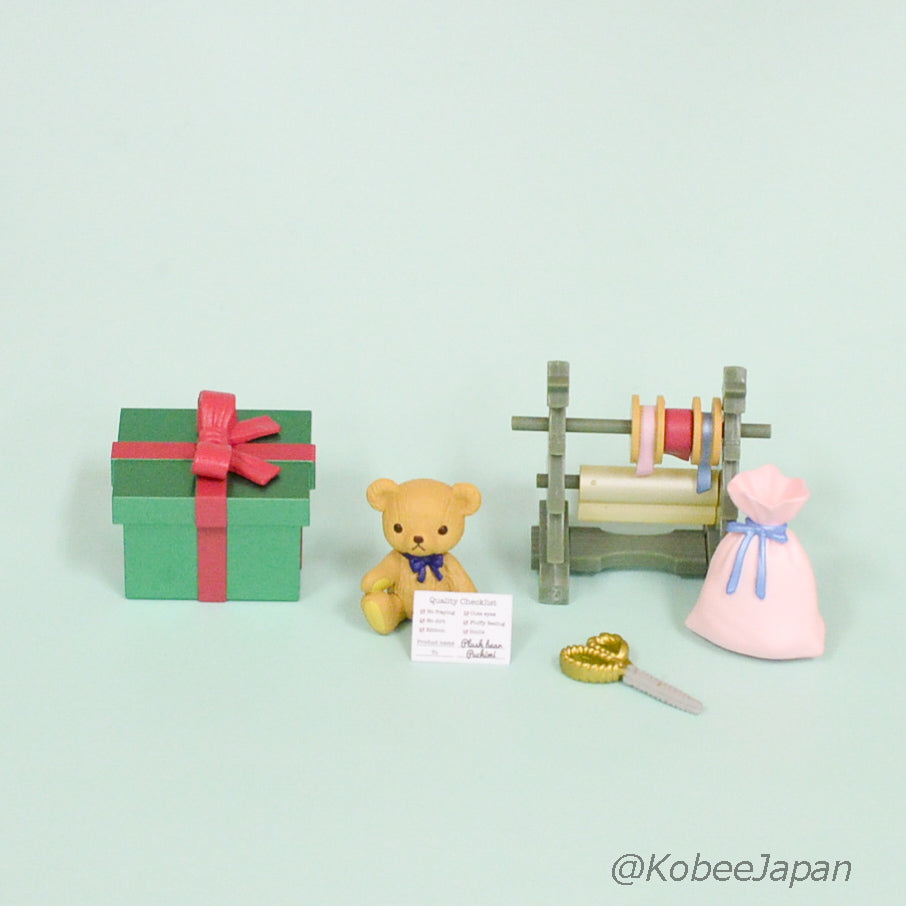 Christmas Santa Claus’s House 8pcs Full Set For Dollhouse Miniature 2022 Re-ment