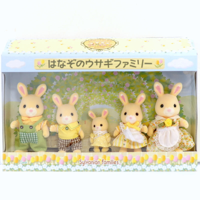 Famille de lapins du jardin de fleurs Hanazono Fukuoka 2009 Sylvanian Families Calico Critters