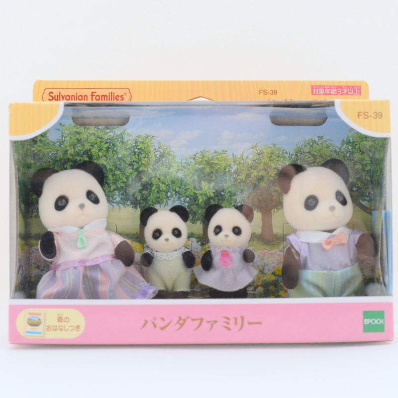 Pookie Panda Family FS-39 Familias Sylvanian Calico Critters