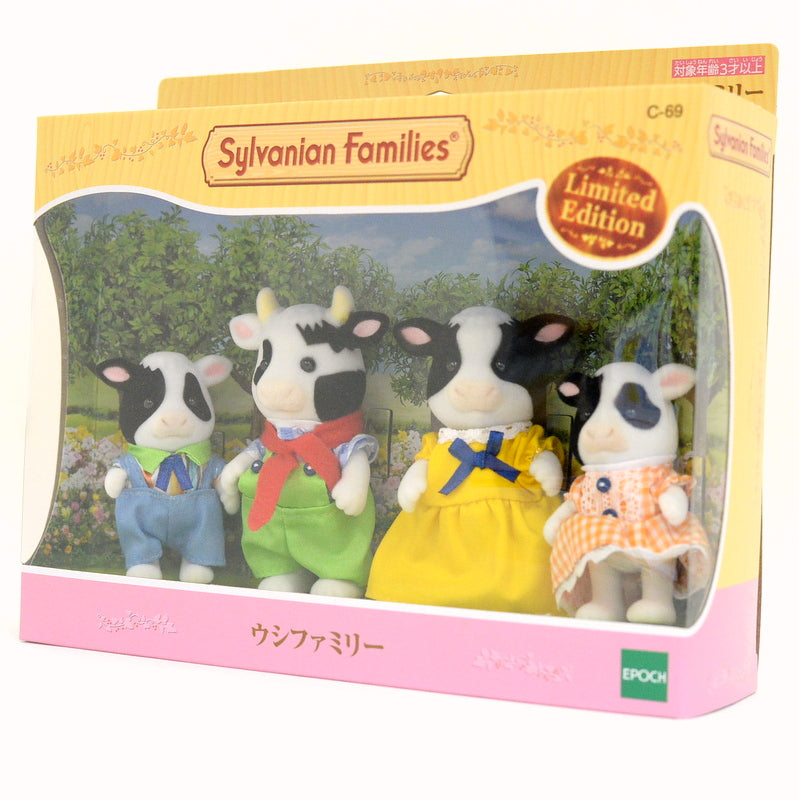 Friesian Cow Family 2021 C-69 Sylvanian Families Calico Critters