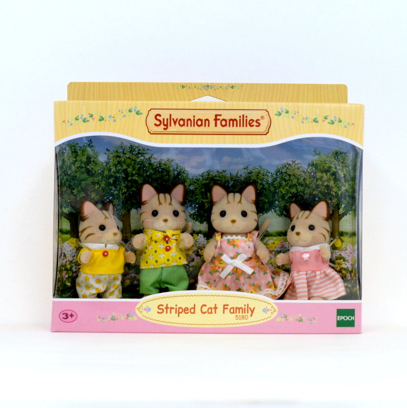 Famille de Chats Rayés 5180 Sylvanian Families Calico Critters