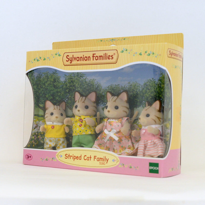 Striped Cat Family 5180 Sylvanian Families Calico Critters