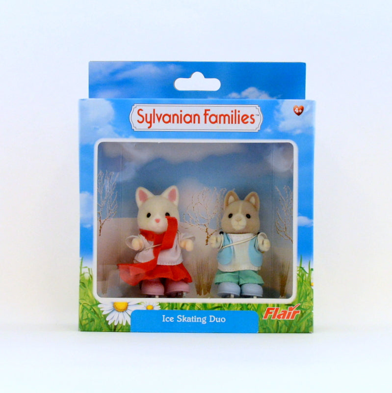 Ice Skating Duo Flair 4374F Sylvanian Families Calico Critters