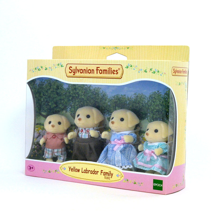 عائلة لابرادور صفراء 5182 عائلات سيلفانيان كاليكو كريترز