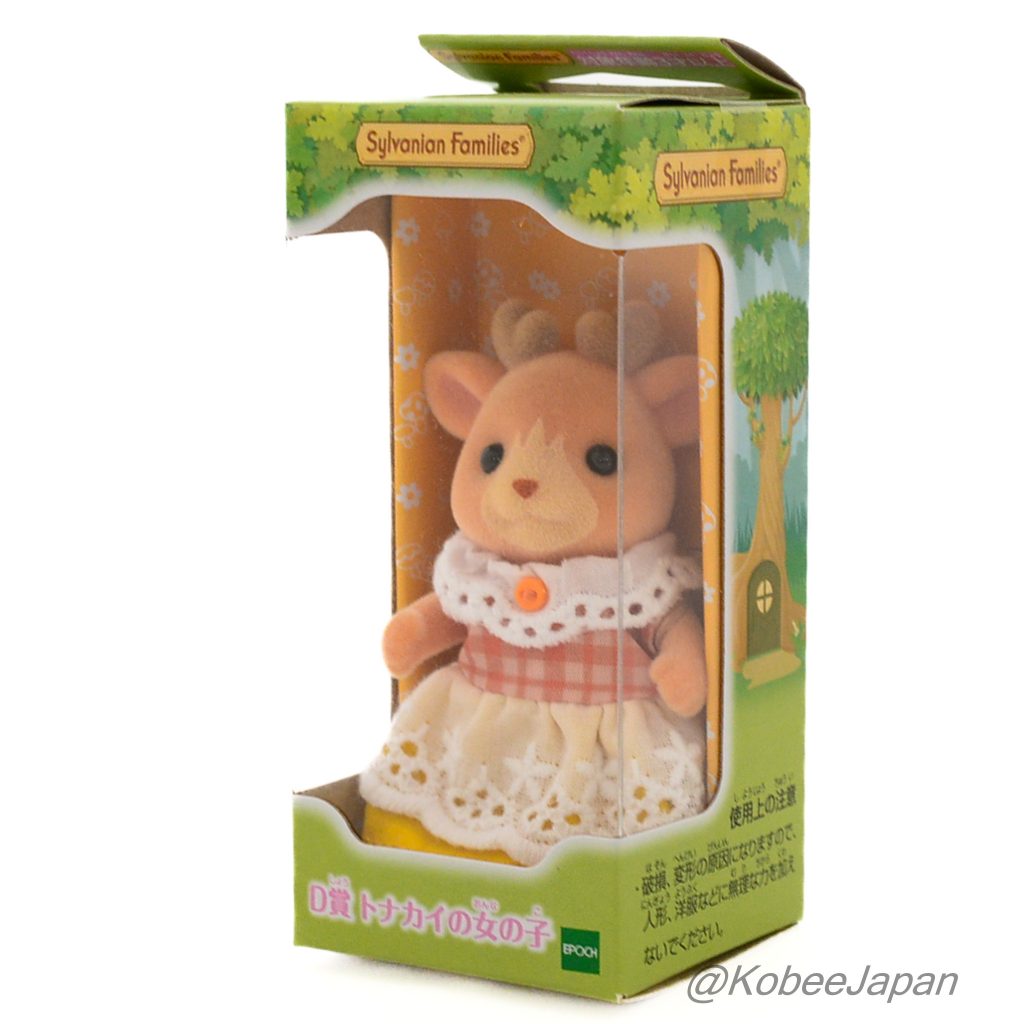 Série Forêt Secrète Fille Renne Familymart 2023 Familles Sylvanian Calico Critters