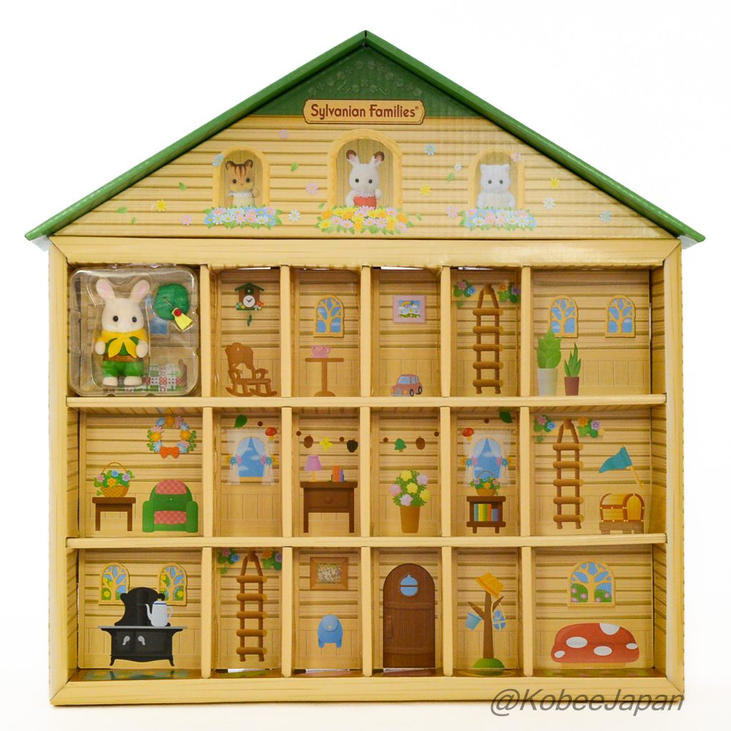 Boîte de Collection Bébé Secret Forest Cottage Familymart 2023 Sylvanian Families Calico Critters