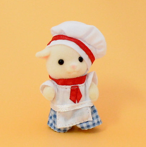 Forest Kitchen Baby Goat Chef 2021 Sylvanian Families Calico Critters