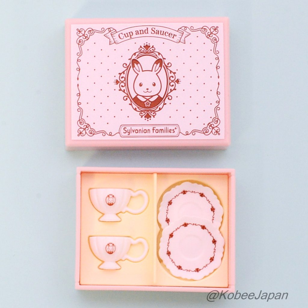 Capsules Toy Gift Tableware Collection 4Pc Set 2023 Sylvanian Families Calico Critters