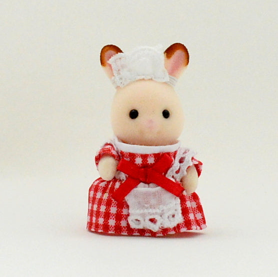 Bebé Conejito de Chocolate Camarera Roja Cocina del Bosque 2019 Sylvanian Families Calico Critters