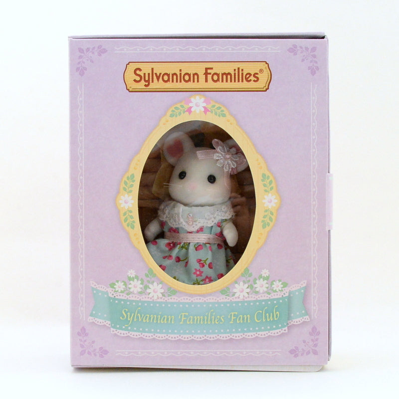 Fan Club Figure Collectors Gift Box Marshmallow Mouse 2019 Sylvanian Families Calico Critters