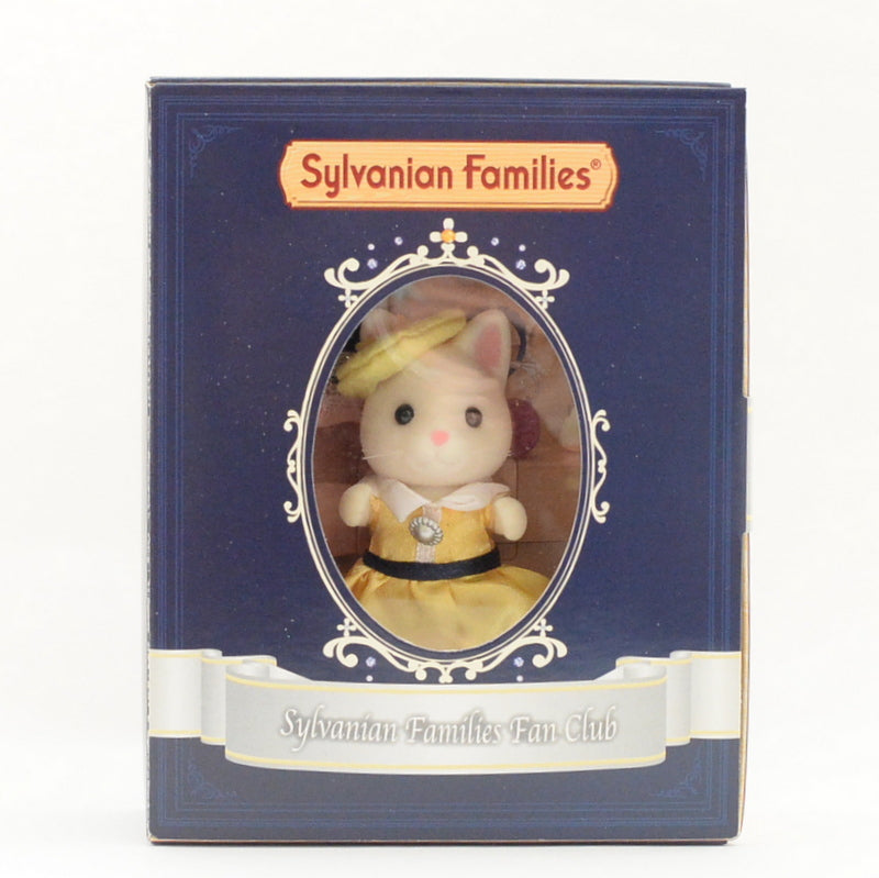 Coffret cadeau pour collectionneurs de figurines Fan Club Chat en soie 2017 Familles Sylvanian Calico Critters