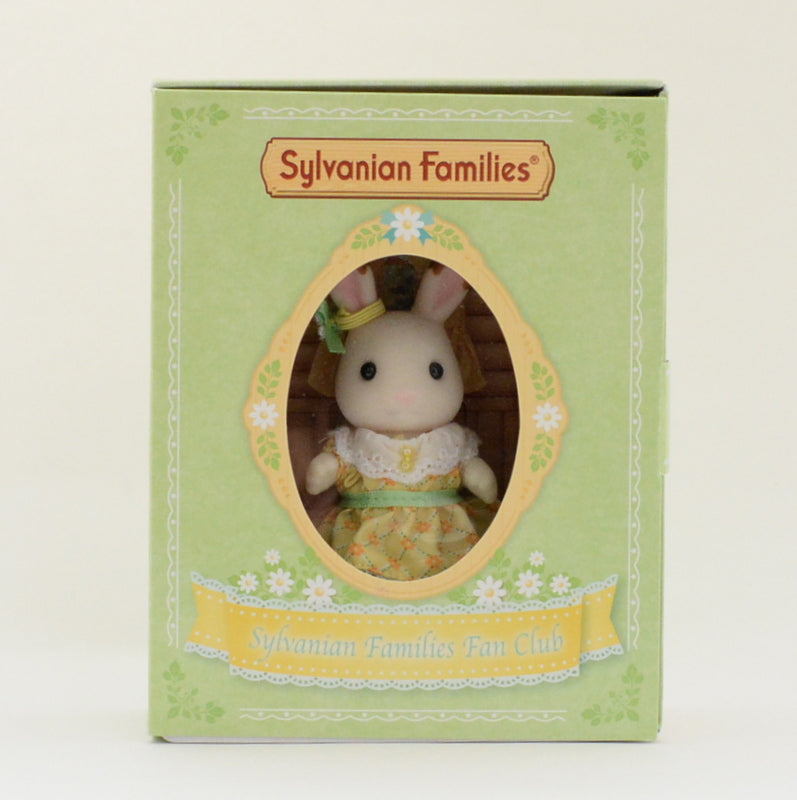 Caja de Regalo para Coleccionistas de Figuras del Club de Fans Conejo de Chocolate 2019 Familias Sylvanian Calico Critters