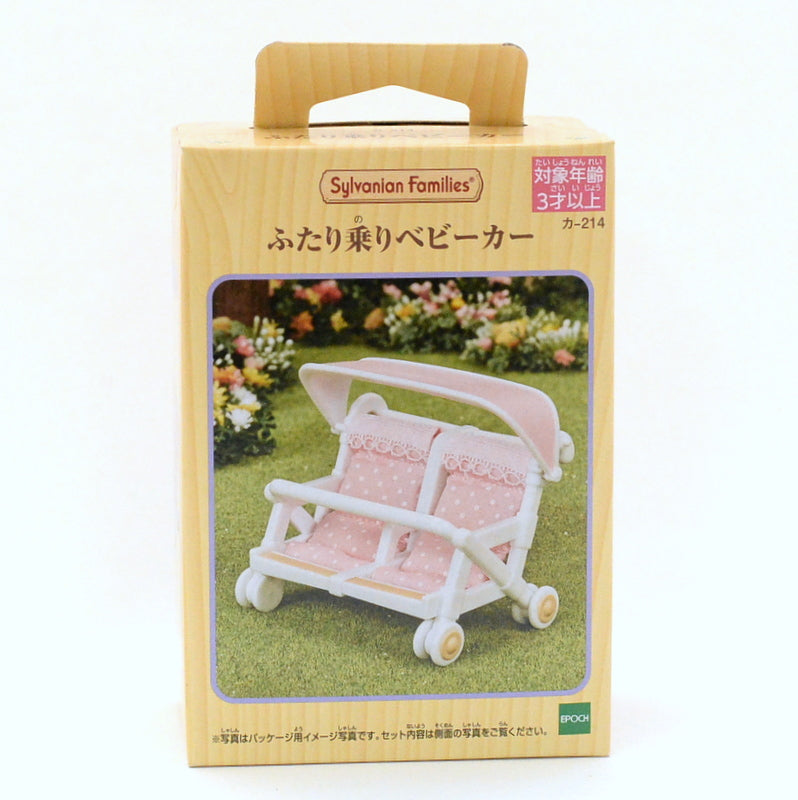 Double Baby Baggy Pushchair KA-214 Sylvanian Families Calico Critters