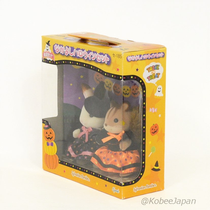 Halloween Pair Rabbit Squirrel SE-185 Sylvanian Families Calico Critters