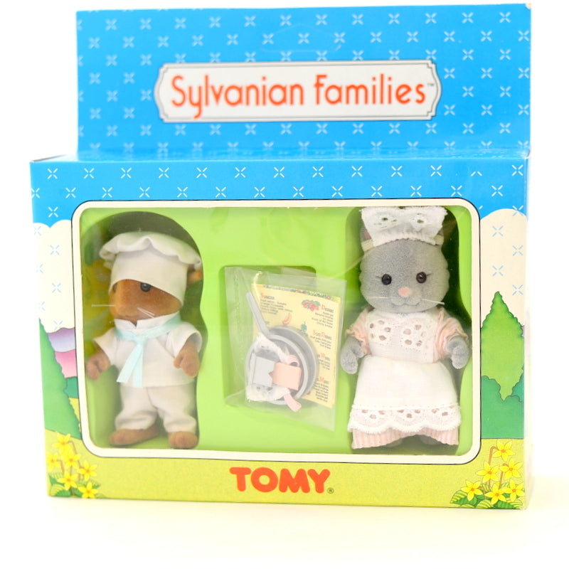 Vintage Suzette Basil Waitress Chef Set Tomy 3387 1994 Tomy