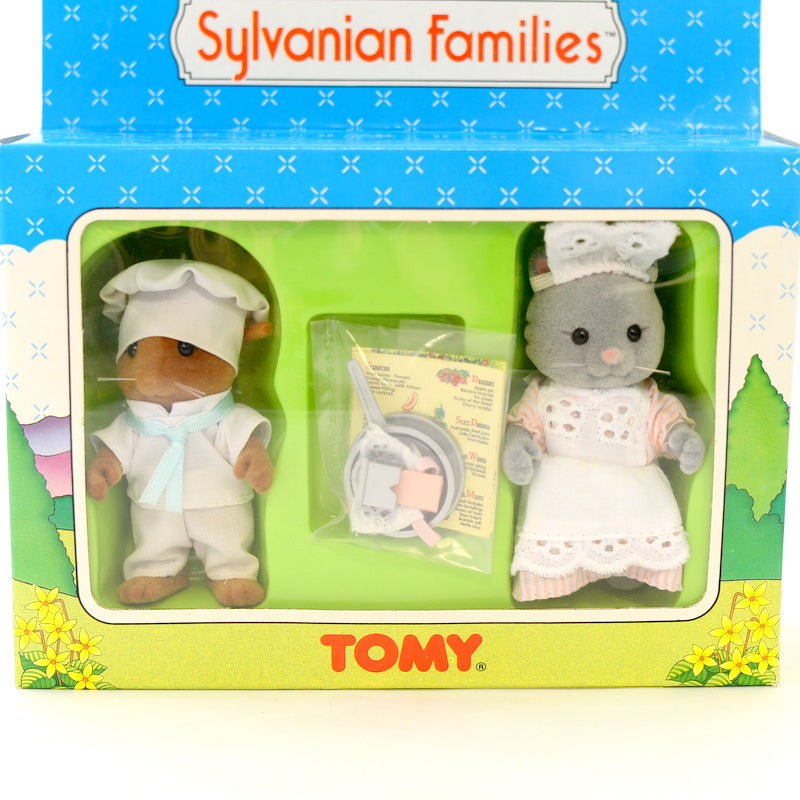 Vintage Suzette Basil Waitress Chef Set Tomy 3387 1994 Tomy