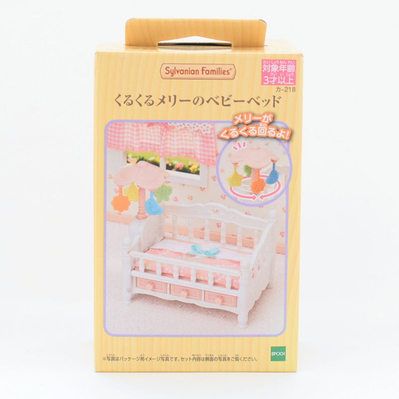 Baby Bed With Spinning Mobile 2020 KA-218 عائلات سيلفانيان كاليكو كريترز