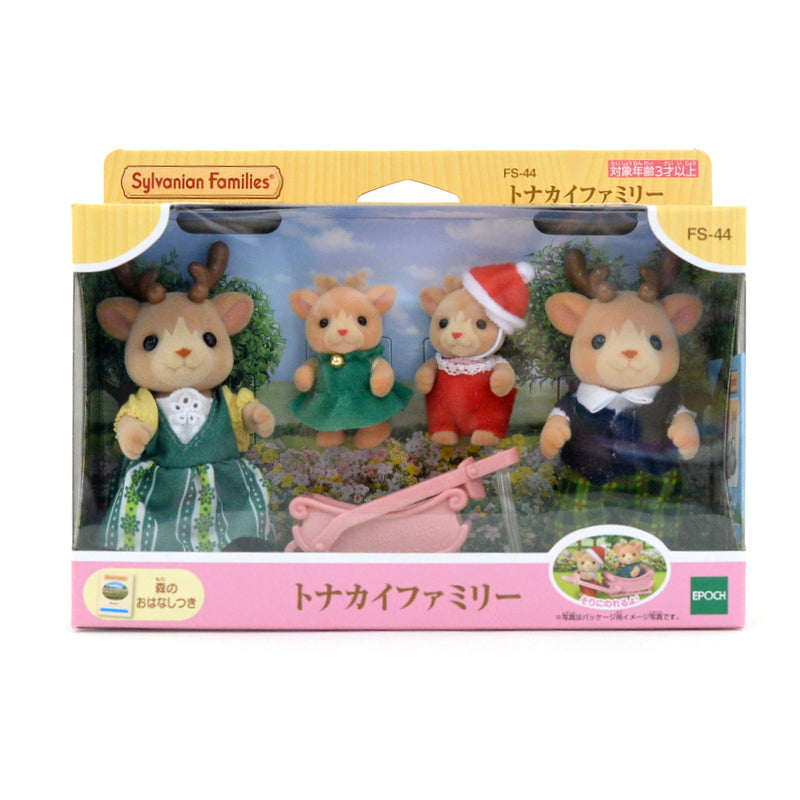 Reindeer Family 2022 FS-44 عائلات سيلفانيان كاليكو كريترز