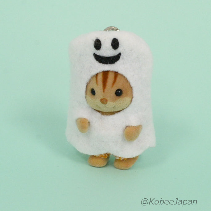 Key Chain Walnut Squirrel Halloween Sylvanian Families Calico Critters