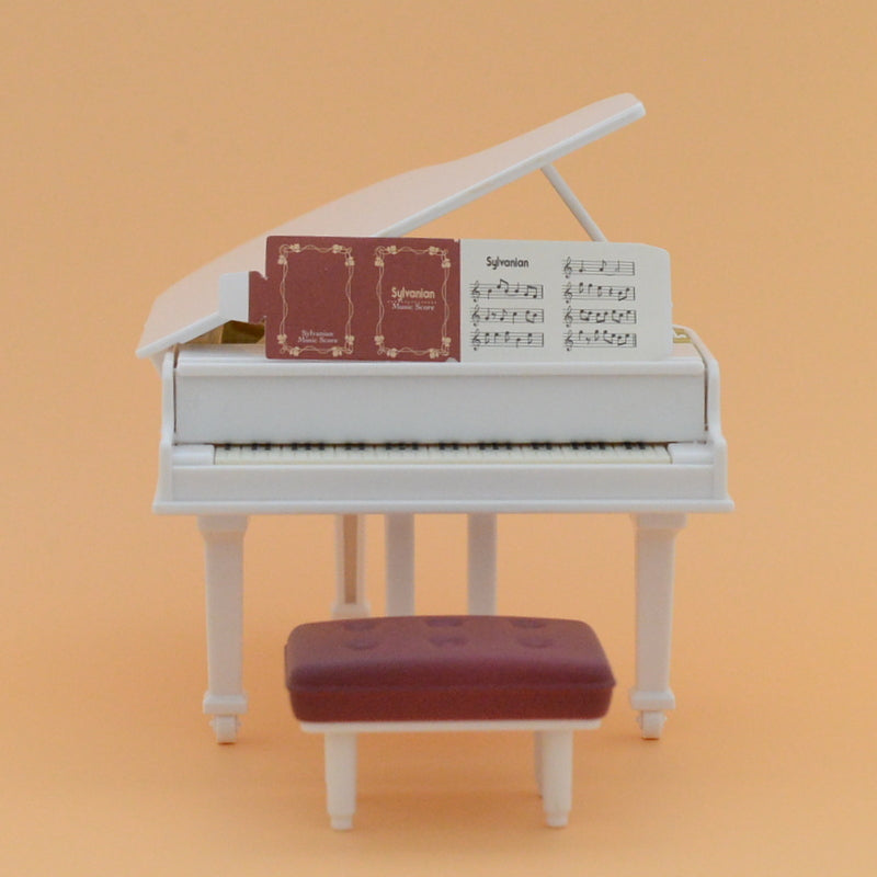 Grand Piano White Fan Club 92444 Sylvanian Families Calico Critters