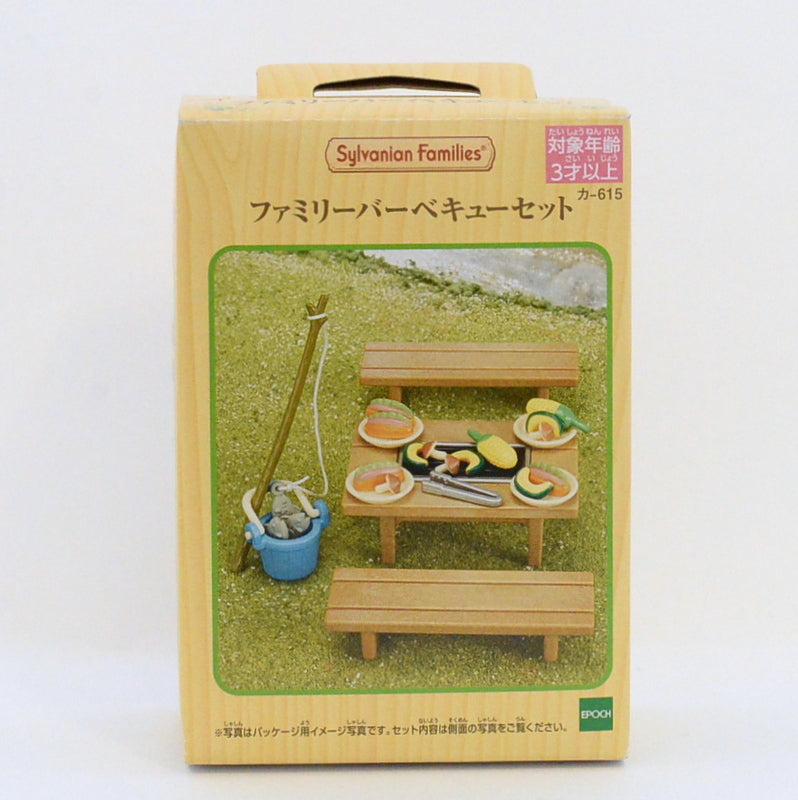 Ensemble Barbecue Familial BBQ KA-615 Sylvanian Families Calico Critters