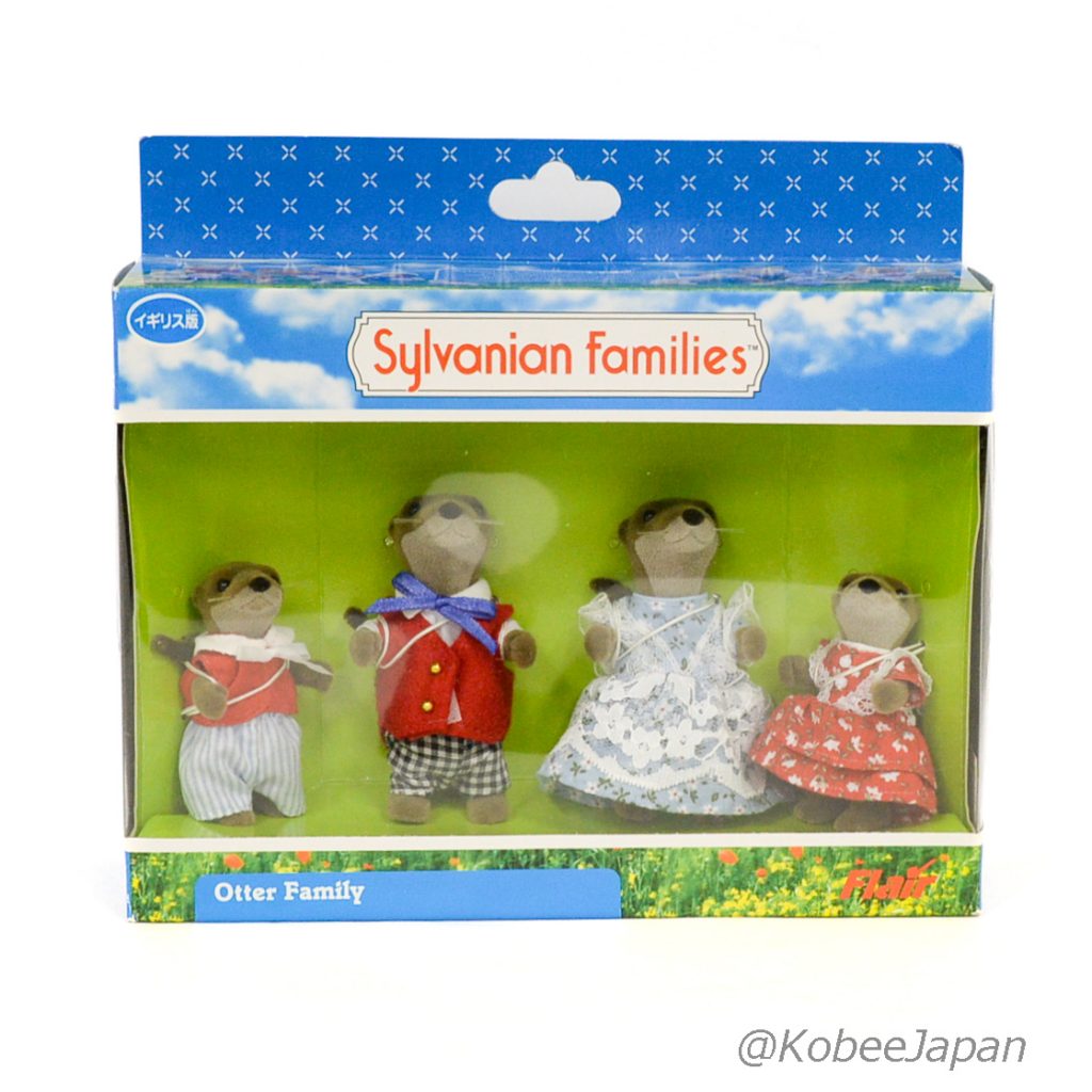 Otter Family Flair 4061F عائلات سيلفانيان كاليكو كريترز