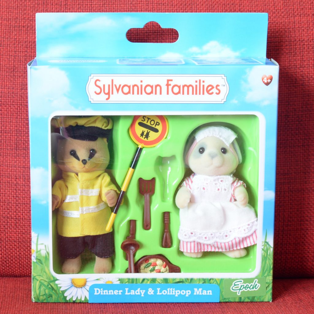 Dinner Lady Lollipop Man 4418 Familles Sylvanian Calico Critters