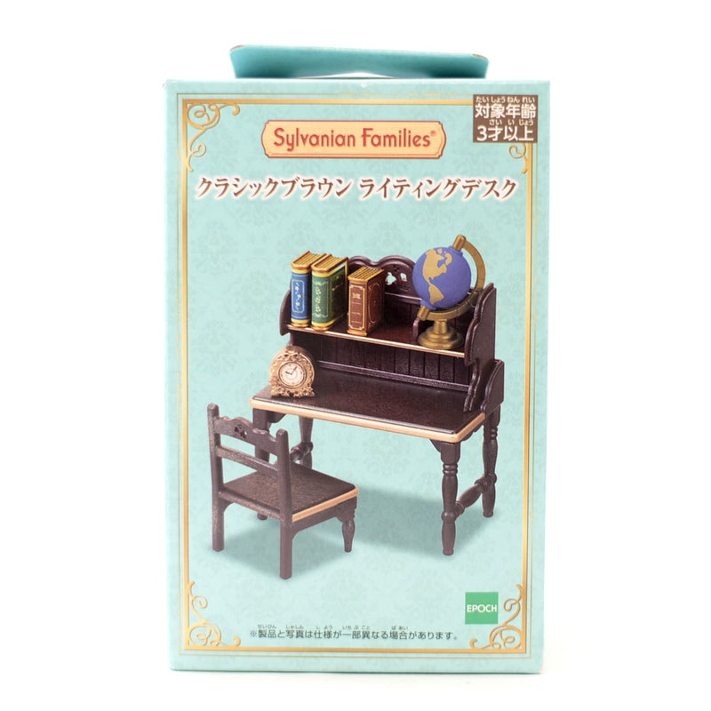 Bureau d'écriture classique marron 2019 14188 Familles Sylvanian Calico Critters