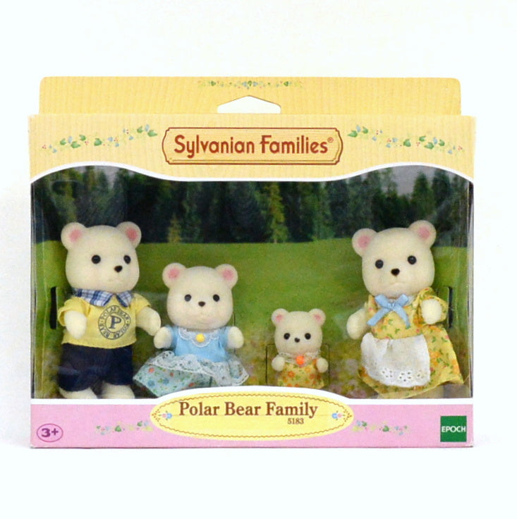 Famille d'ours polaire Ours blanc 5183 Sylvanian Families Calico Critters