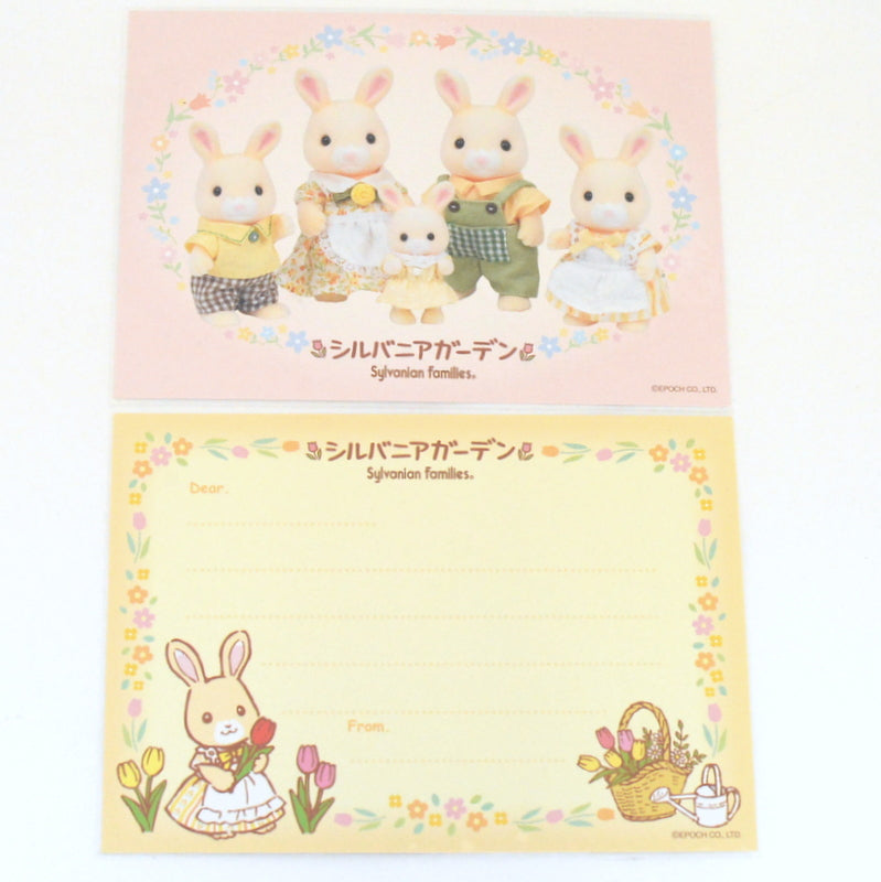 Postcard Set Of 2 Sylvanian Families Calico Critters