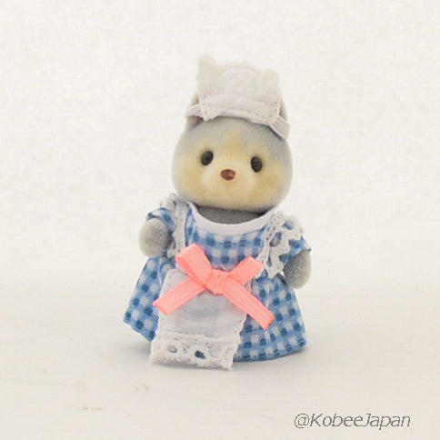 Forest Kitchen Baby Husky Waitress 2022 Sylvanian Families Calico Critters