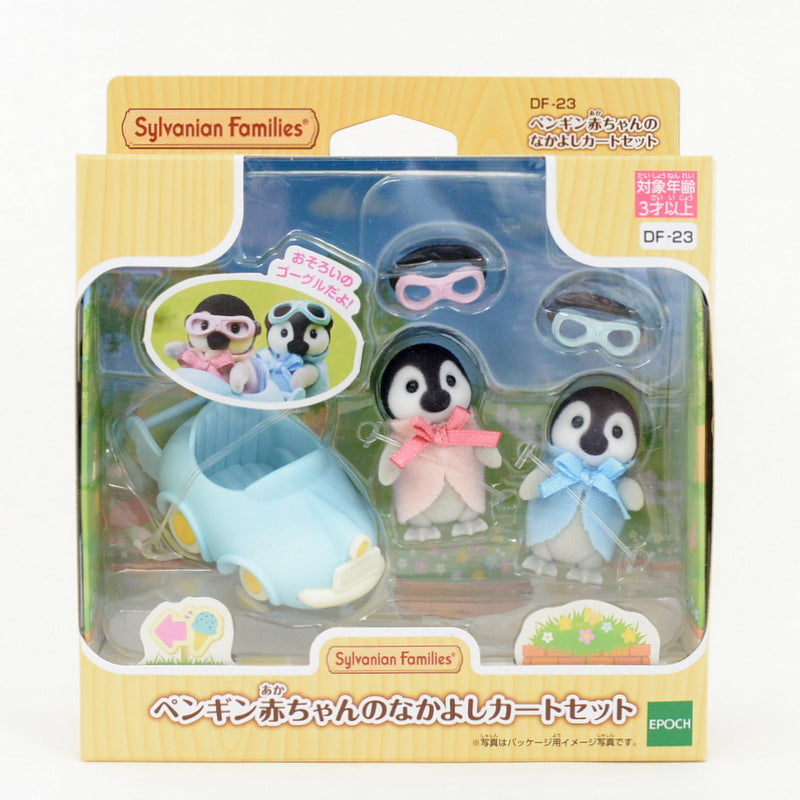 Penguin Baby Cart Ride'n Play 2022 DF-23 Sylvanian Families Calico Critters