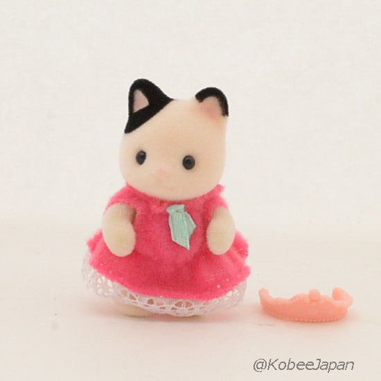 Baby Transform Costume Series 4 Charcoal Cat 2020 Sylvanian Families Calico Critters