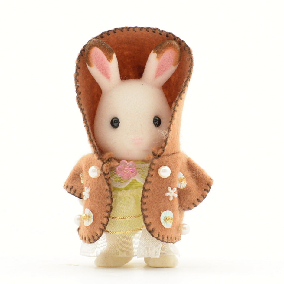 MANTEAU FAIT MAIN POUR ENFANT MARRON Epoch Japon fait main