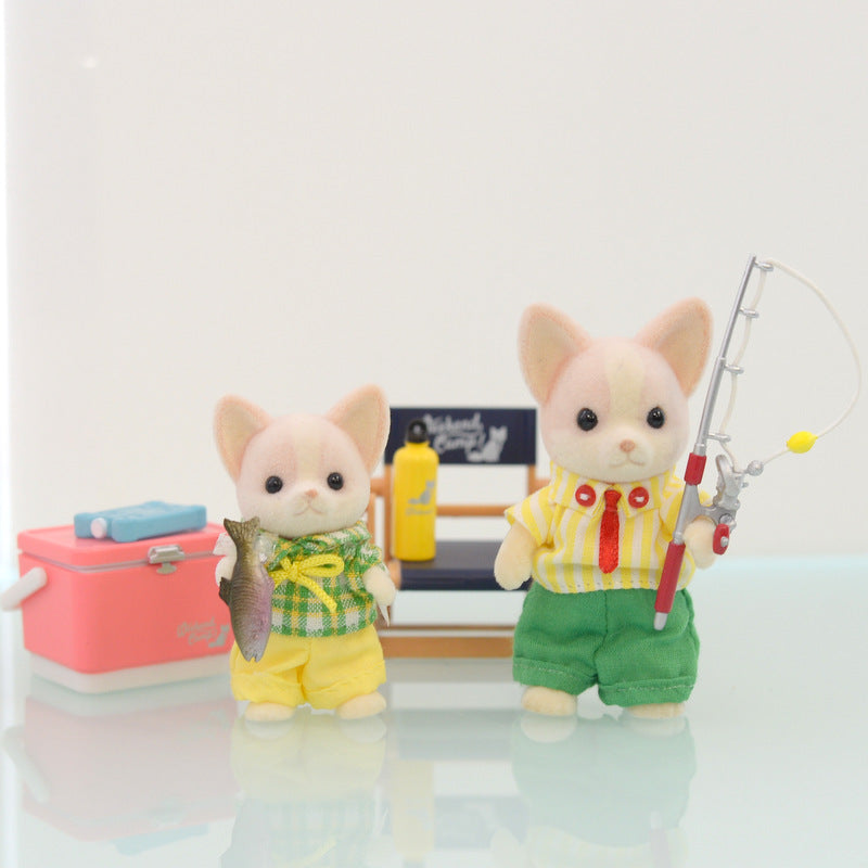 Let's Go Weekend Camp Angling Re-ment