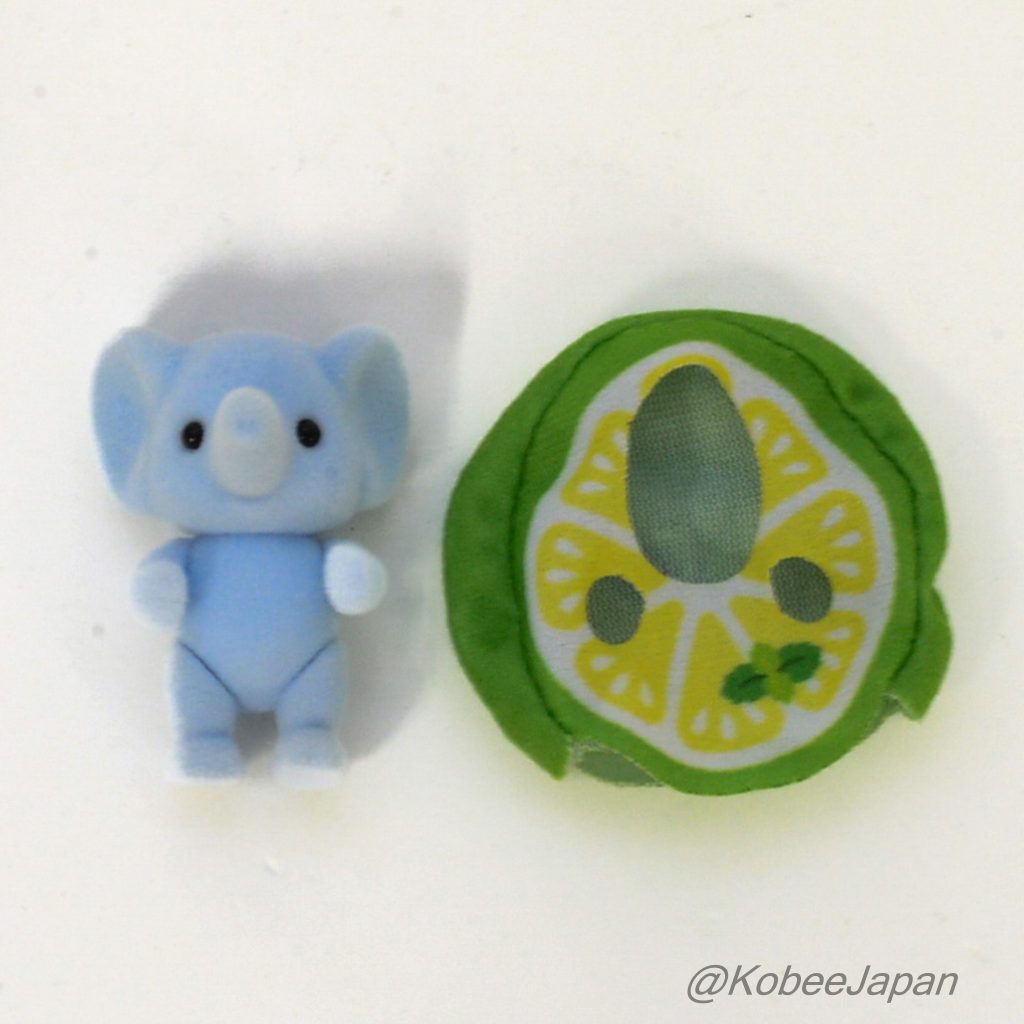 Baby Fruit Party Series 2 Elephant Baby 2023 Sylvanian Families Calico Critters