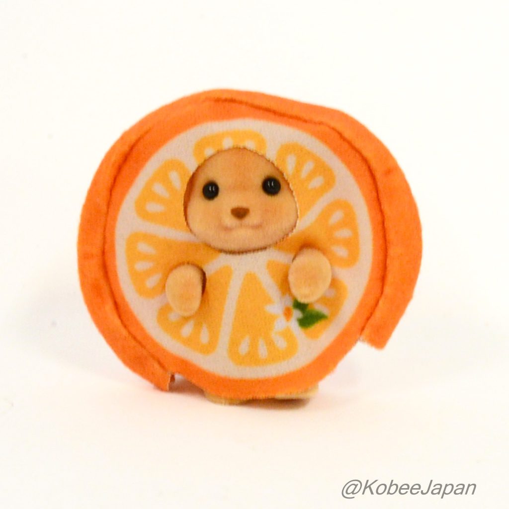 Baby Fruit Party Série 2 Caniche Jouet Bébé 2023 Familles Sylvanian Calico Critters