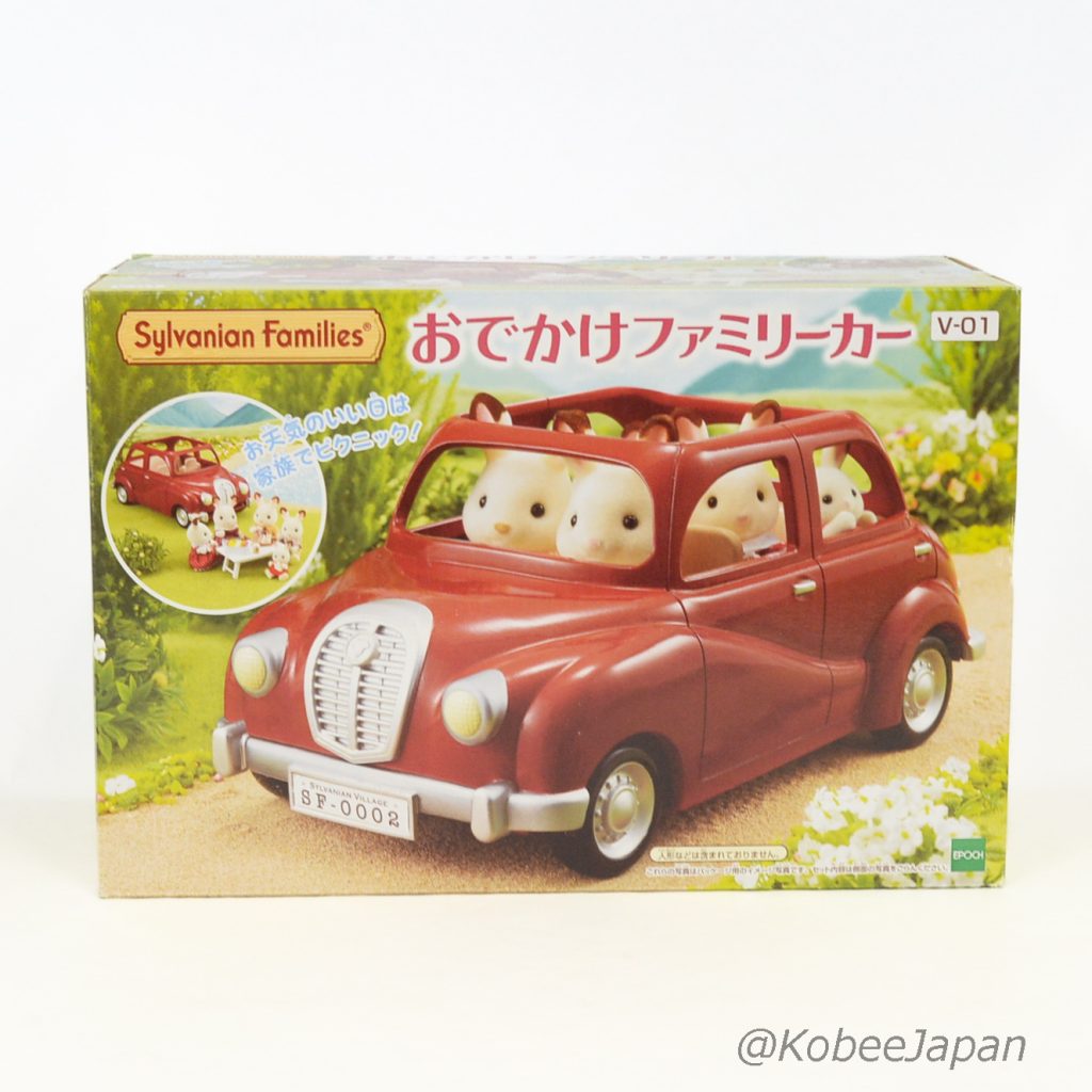 Red Family Car V-01 Sylvanian Families Calico Critters