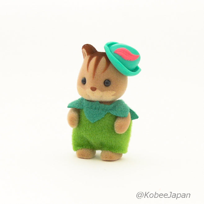 Serie de Cuentos de Hadas para Bebé Sombrero de Ardilla Nogal 2022 BB-07 Sylvanian Families Calico Critters