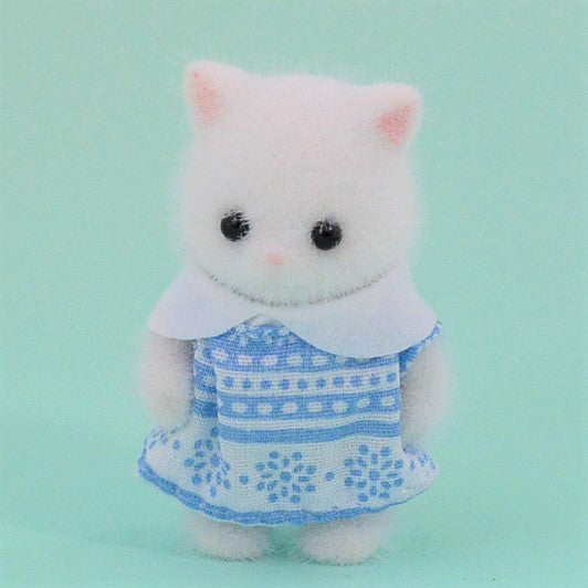 Sylvanian park Ibaraido Baby 4 Persian Cat Snow Crystal 2021 Sylvanian Families Calico Critters