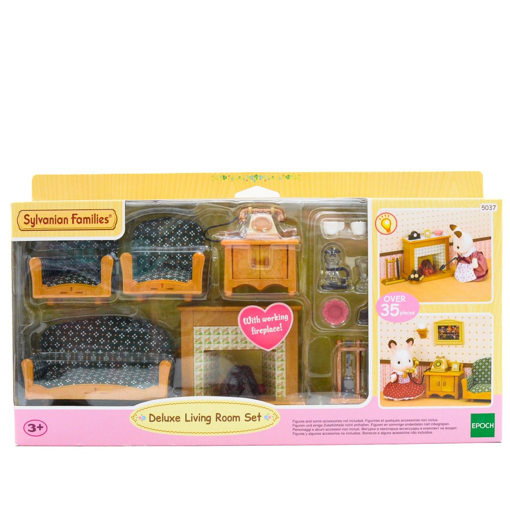 Deluxe Living Room Set 5037 Sylvanian Families Calico Critters