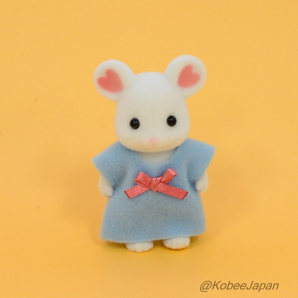 Dress Decoration Marshmallow Mouse أزرق عائلات سيلفانيان كاليكو كريترز