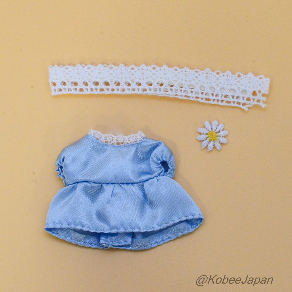 Blue Dress Decolation Set 96984 عائلات سيلفانيان كاليكو كريترز