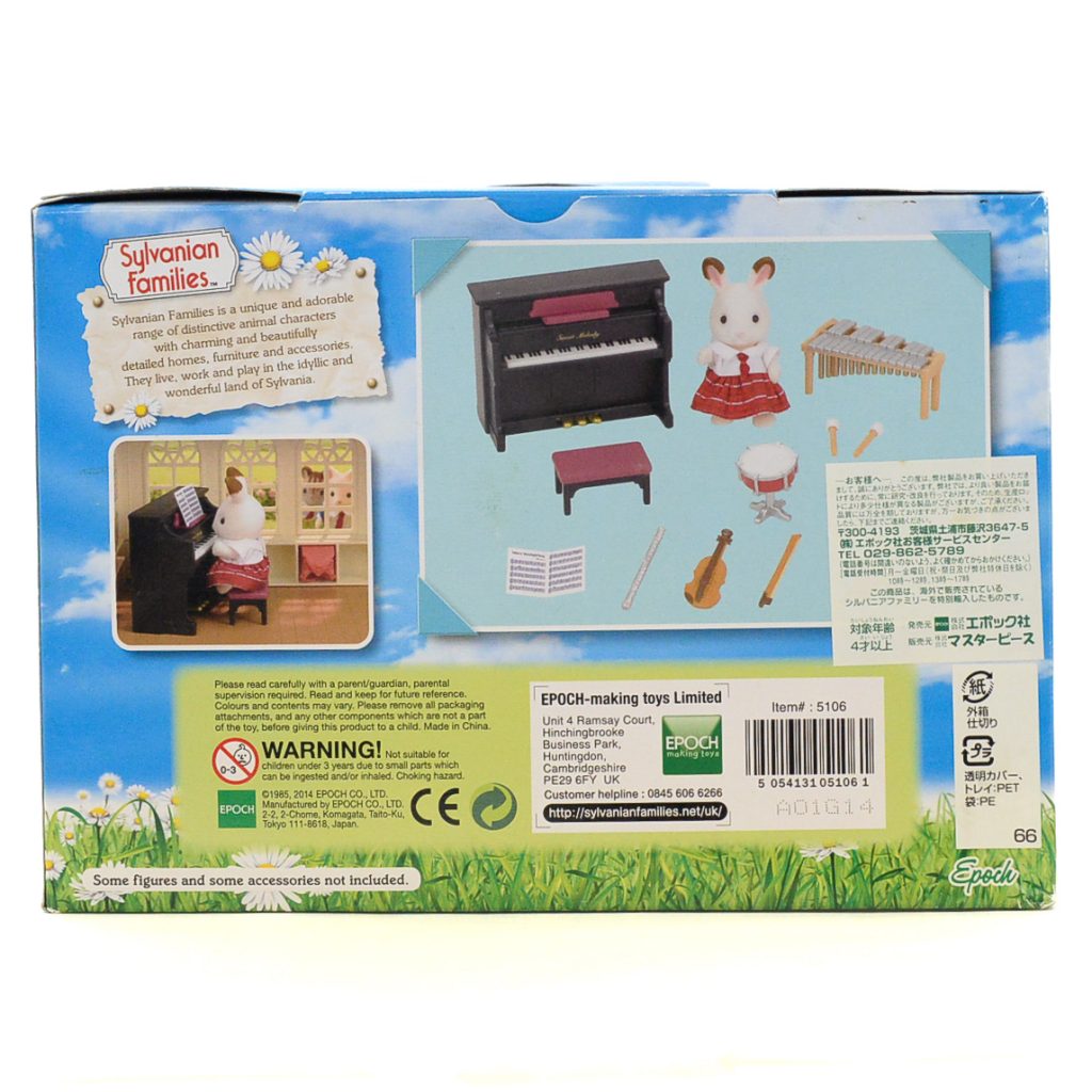Ensemble de musique scolaire 5106 Familles Sylvanian Calico Critters