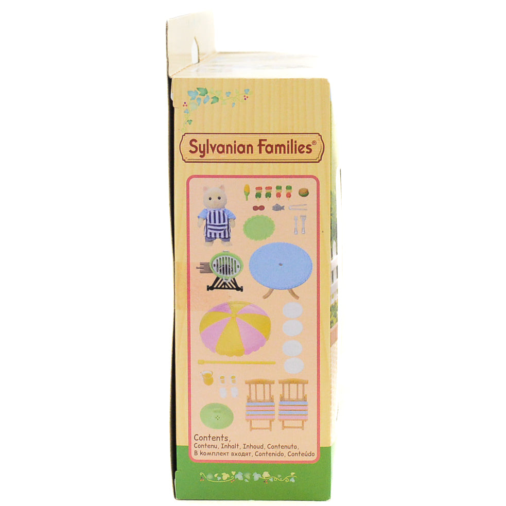 طقم شواء الحديقة 4869 عائلات سيلفانيان كاليكو كريترز