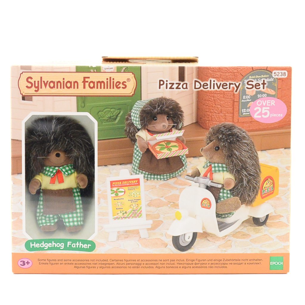Sylvanian Families Pizza Delivery Set Hedgehog 5238