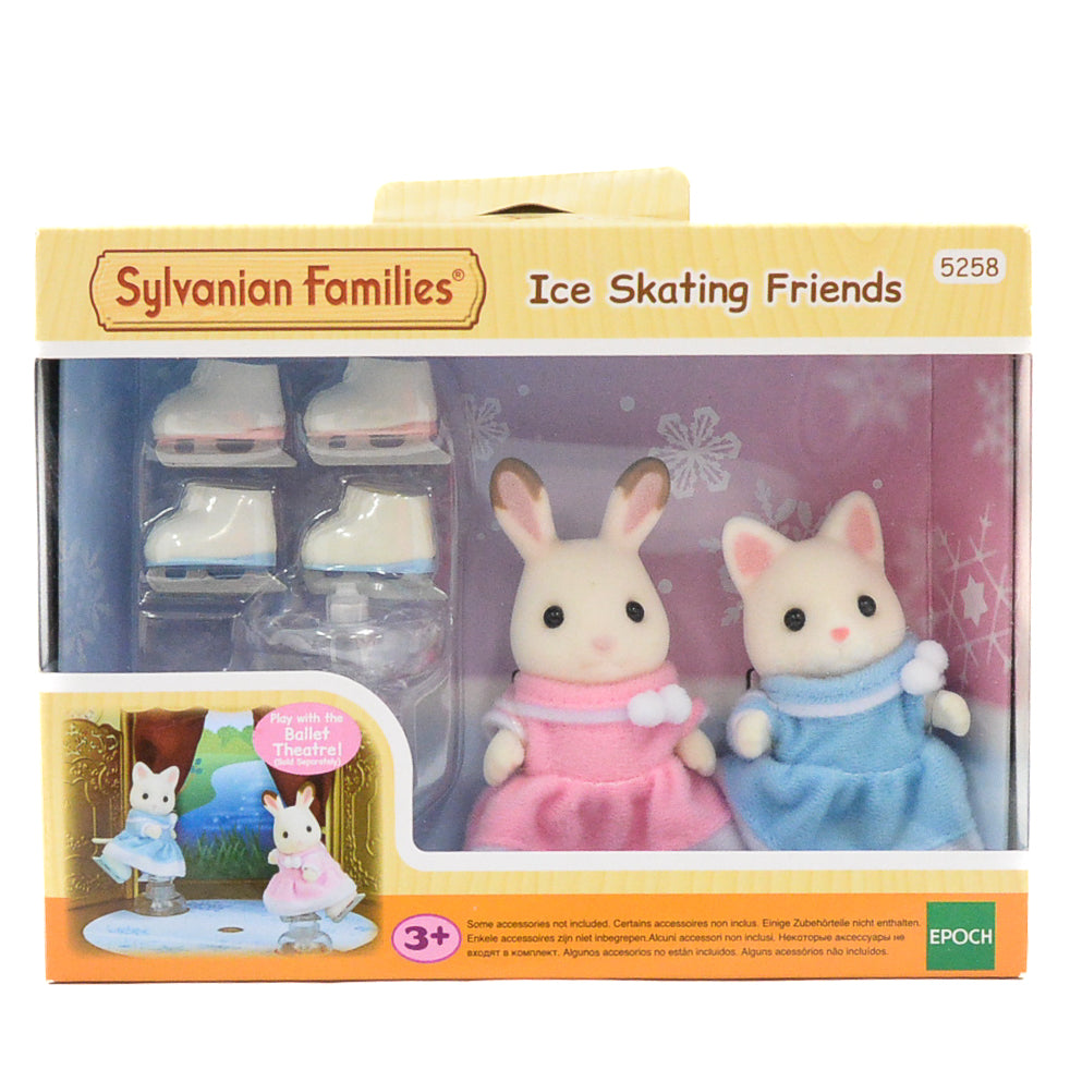Amigos del Patinaje sobre Hielo 5258 Familias Sylvanian Critters de Calicó