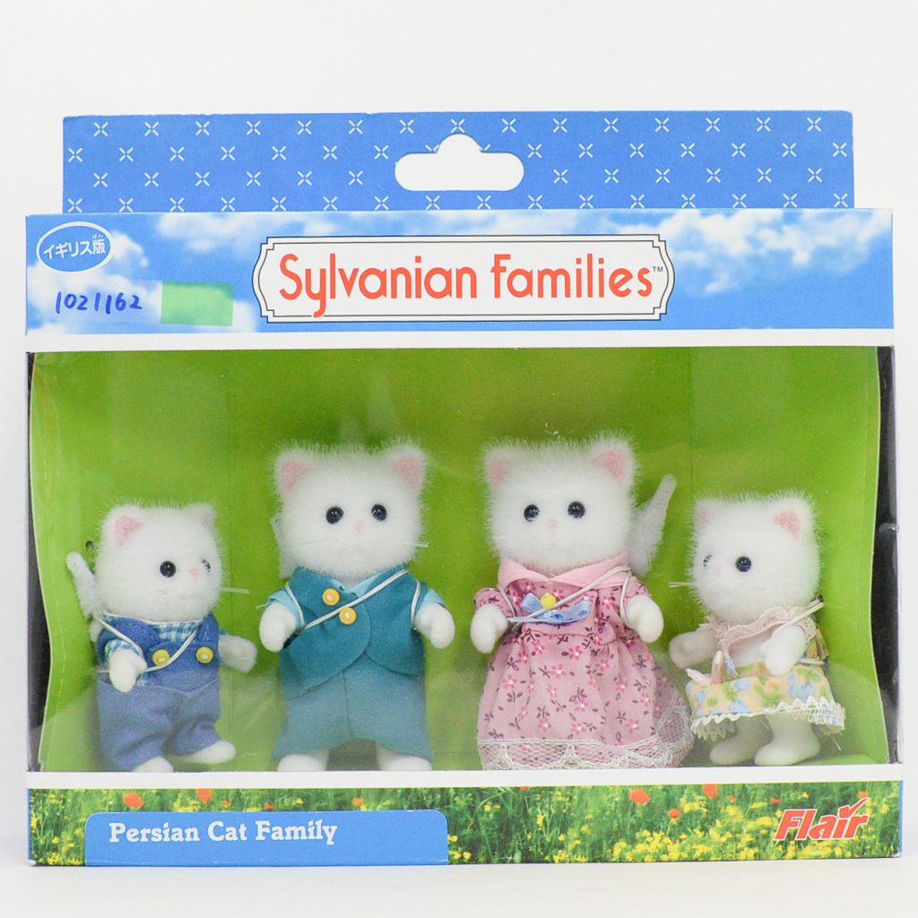 Persian Cat Family Flair Open Hands 4472 Sylvanian Families Calico
