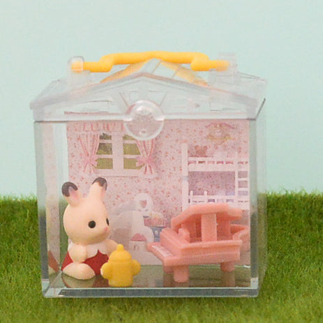 Capsules Toy Baby House Garden 5pc Set Sylvanian Families Calico Critters